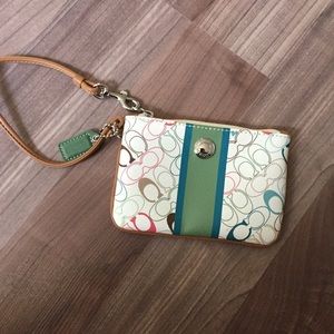 Rare Coach Wristlet